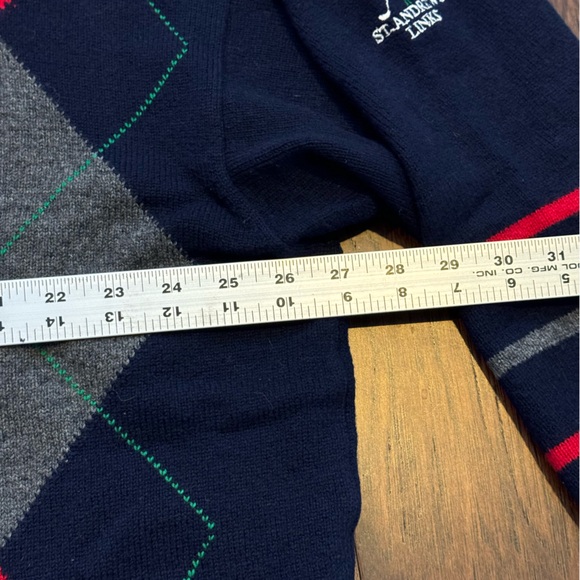 Vintage St. Andrews Links Golf Sweater Men's Size X-Large Scottish - Picture 5 of 10